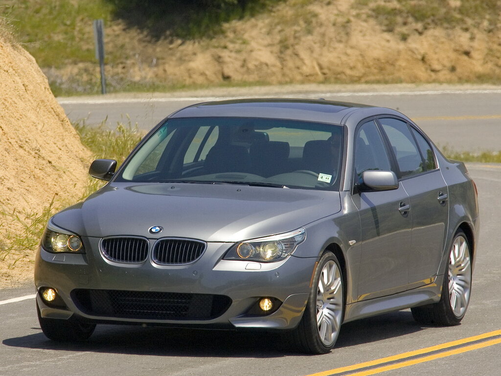 BMW 5-Series (E60) 5 поколение, рестайлинг, седан (09.2007 - 03.2010)